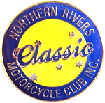 Northern Rivers Classic Motorcycle Club Logo.